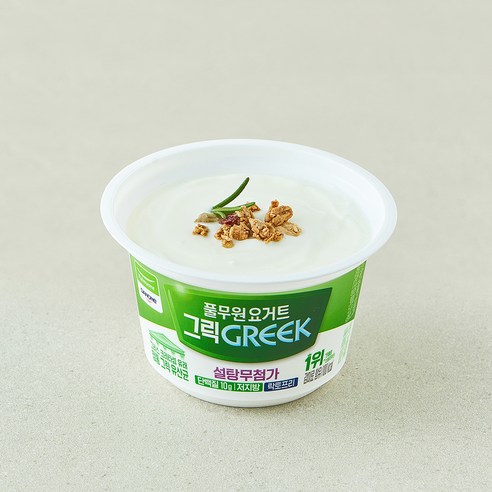 풀무원 그릭 설탕무첨가 플레인, 150g, 1개
