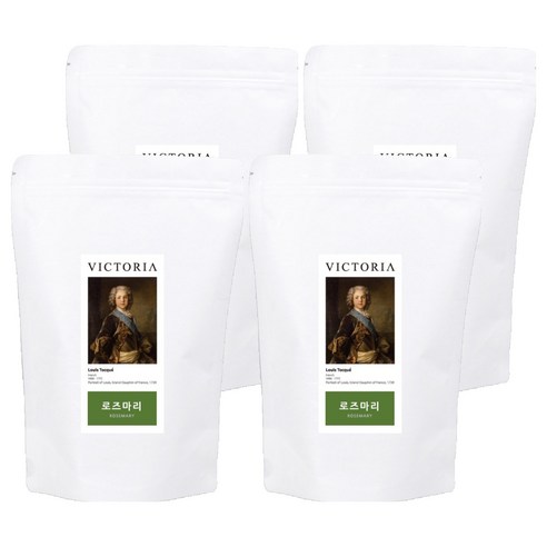 빅토리아 로즈마리 티백, 1g, 30개입, 4개