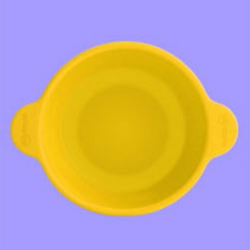 안전하고 편리한 실리콘 시리얼볼, 상큼한 레몬빛으로 시작하는 아침