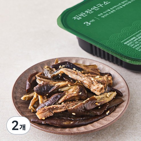 집반찬연구소 건가지볶음, 300g, 2개