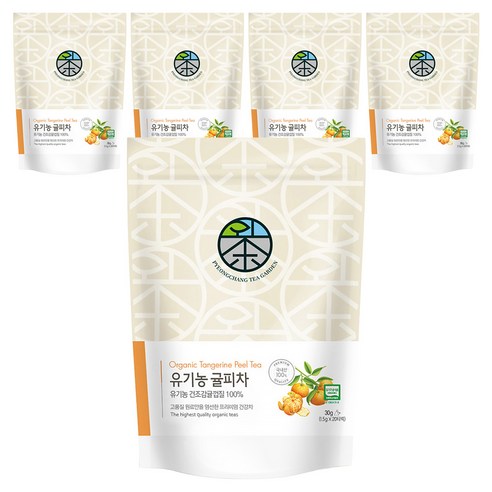 평창다원 유기농 귤피차, 1.5g, 20개입, 5개