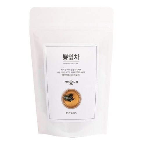 청년농원 저온가공 뽕잎차 삼각티백, 1g, 50개입, 1개