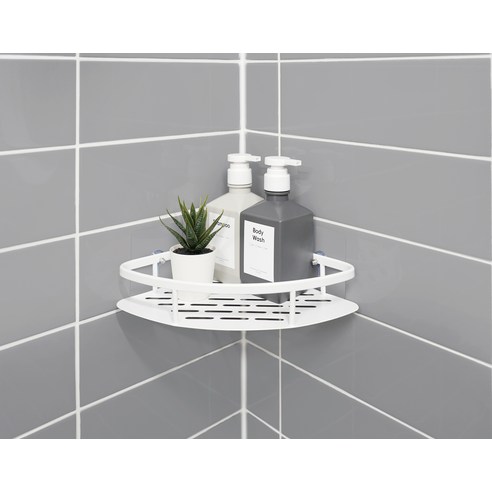 코멧 알루미늄 코너 욕실선반: 실용성과 스타일을 갖춘 공간 절약적 솔루션