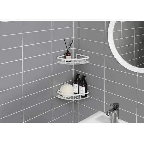 코멧 알루미늄 코너 욕실선반: 실용성과 스타일을 갖춘 공간 절약적 솔루션