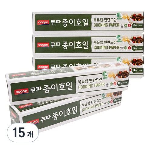 쿠파 종이호일, 10m, 1개입, 15개