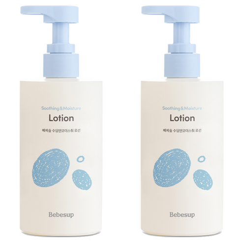 촉촉한 아기 피부를 위한 부드러운 속삭임, 베베숲 수딩 앤 모이스춰 로션 베베숲로션