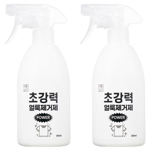 생활공식 초강력 얼룩 제거제, 500ml, 2개