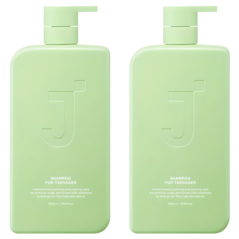 제이숲 청소년 샴푸, 1L, 2개