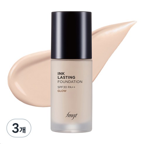 fmgt 잉크래스팅 파운데이션 글로우 30ml, V103 퓨어베이지, 3개