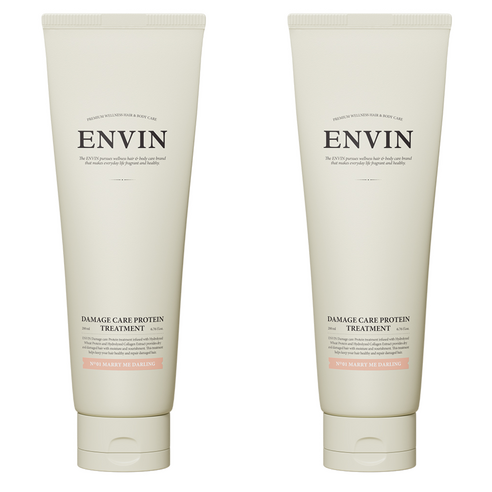 앙방 데미지케어 단백질 트리트먼트 메리미 달링향, 200ml, 2개