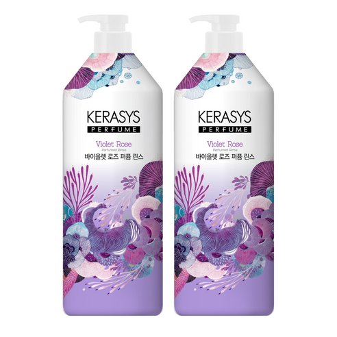 케라시스 바이올렛 로즈 퍼퓸 린스, 1L, 2개