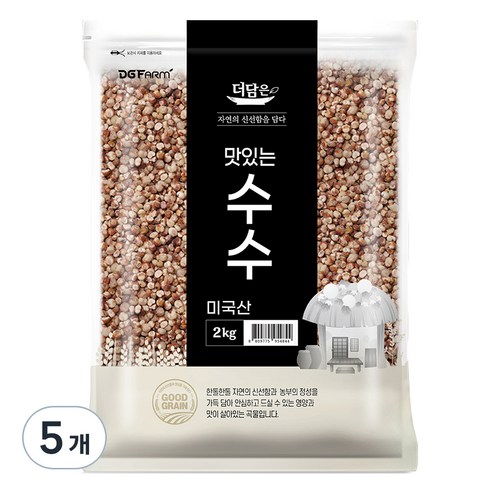 더담은 맛있는 수수, 2kg, 5개