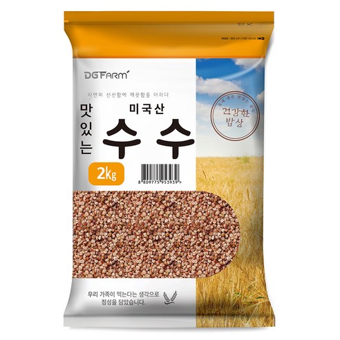 건강한밥상 맛있는 수수, 1개, 2kg