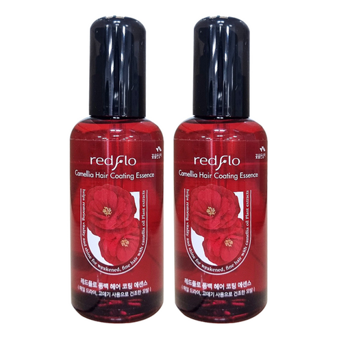 레드플로 꽃을든남자 동백 헤어 코팅 에센스, 110ml, 2개