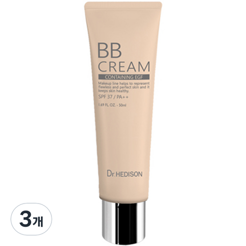 닥터헤디슨 EGF 블레미쉬 밤 BB크림 SPF37 PA++ 50ml, 3개