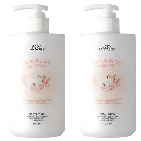 바디판타지 웨딩데이 바디로션, 500ml, 2개