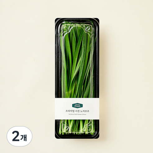 프리미엄 사천 노지부추, 200g, 2개