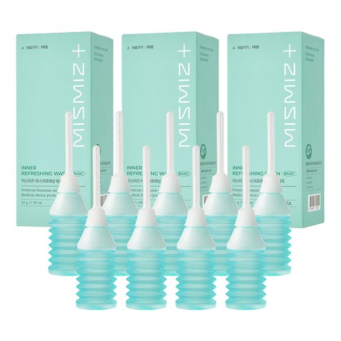 미스미즈 이너 리프레싱 워시 베이직 여성청결제 3개입, 150g, 3개