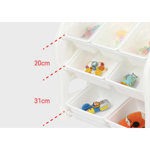 MIRU 寶寶 嬰兒 玩具收納 兒童 整理 教學工具盒 收納盒