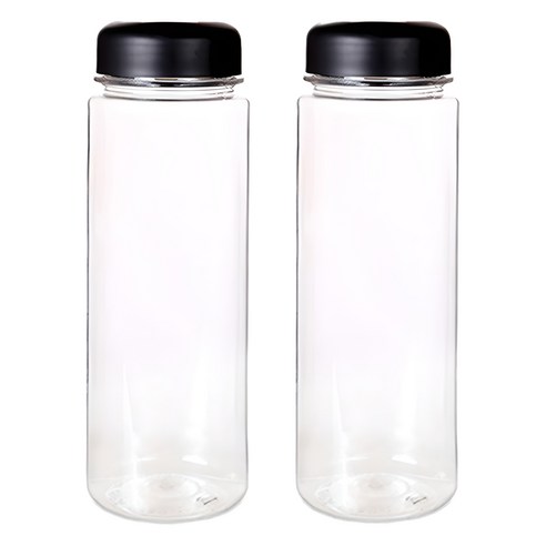 마카 클린 트라이탄 마이보틀, 블랙, 500ml, 2개