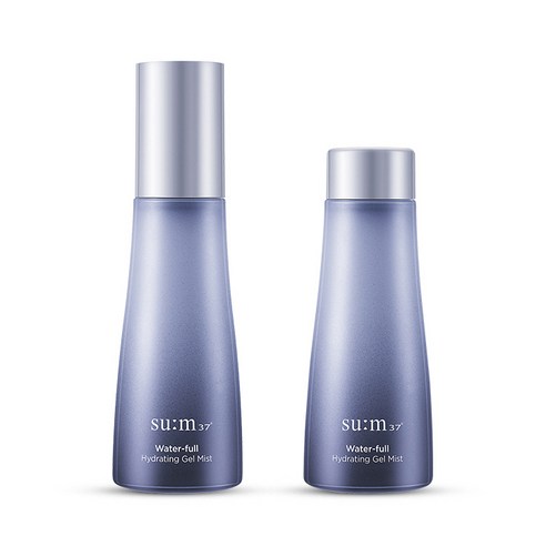 숨37도 워터풀 하이드레이팅 젤 미스트, 60ml, 2개