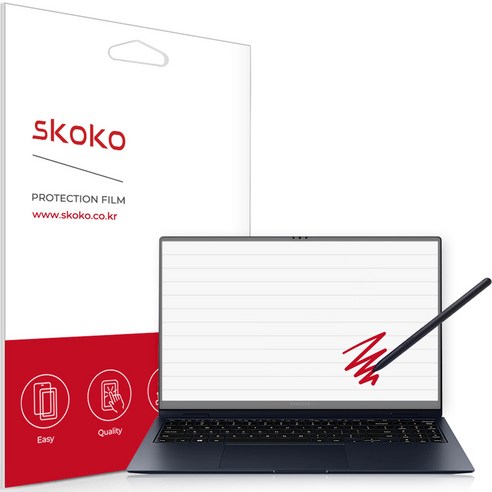 스코코 갤럭시북 2 프로 360 도화지 종이질감 노트북 액정보호필름
