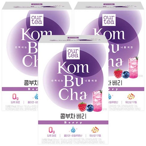 아워티 콤부차 베리, 5g, 30개, 1개, 30개입