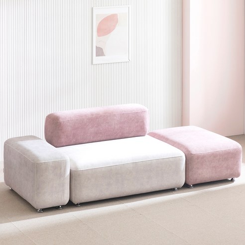 핑크빛 로맨스를 선사하는 웰퍼니쳐 몽쉘 소파, 지금 바로 만나보세요!