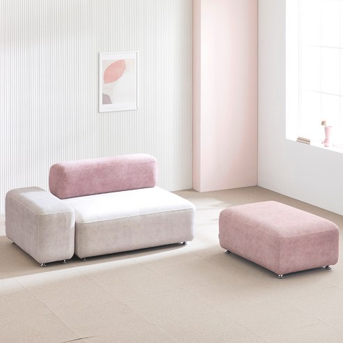 핑크빛 로맨스를 선사하는 웰퍼니쳐 몽쉘 소파, 지금 바로 만나보세요!