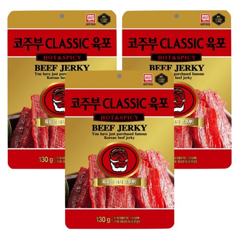 코주부 CLASSIC 육포 HOT & SPICY
