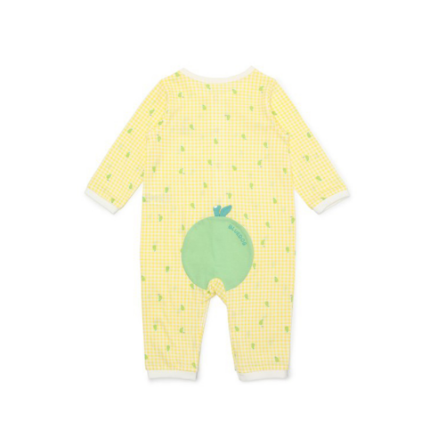 사랑스러운 아기를 위한 최고의 선택, 블루독베이비 피어체크 면 우주복으로 행복한 봄을 선물하세요.