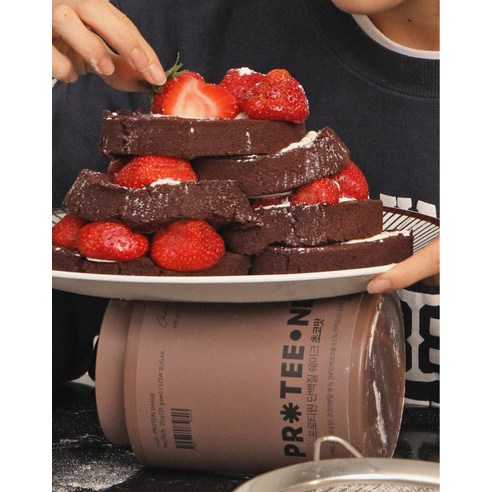 프로티원 단백질 쉐이크 초코맛, 490g, 1개