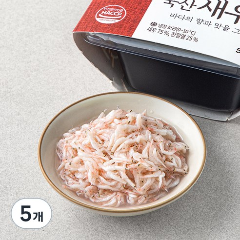 곰곰 국산 새우젓, 500g, 5개