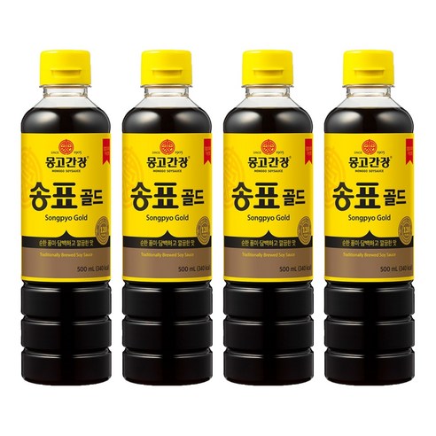 송표 골드, 500ml, 4개