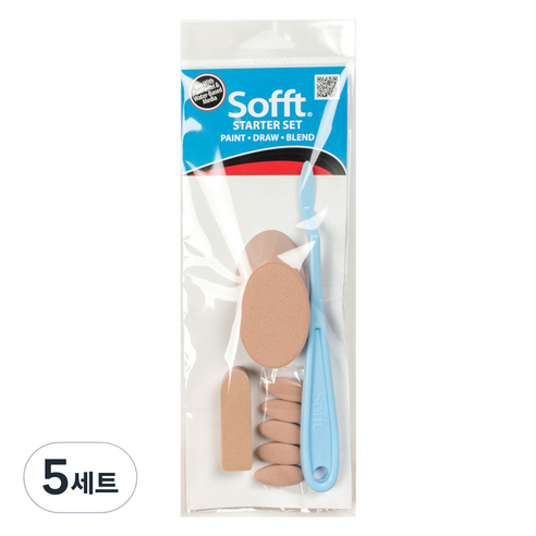 소프트 나이프 + 커버 스타터 세트 8p 69102, 5세트