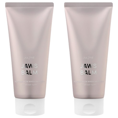 줄라이미 논워시 극손상 집중케어 헤어팩 죠스밤, 200ml, 2개