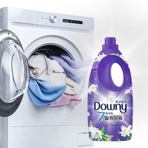 다우니 7일 탈취파워: 상쾌하고 깨끗한 세탁물을 위한 혁신