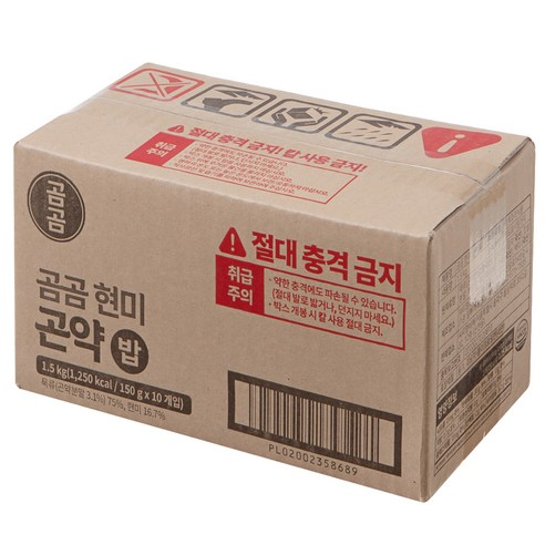 곰곰 현미 곤약밥, 150g, 10개