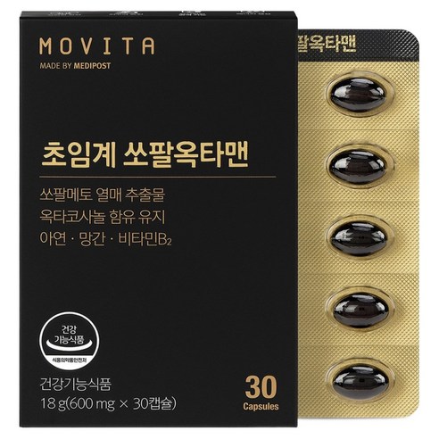 모비타 초임계 쏘팔옥타맨, 1개, 30정