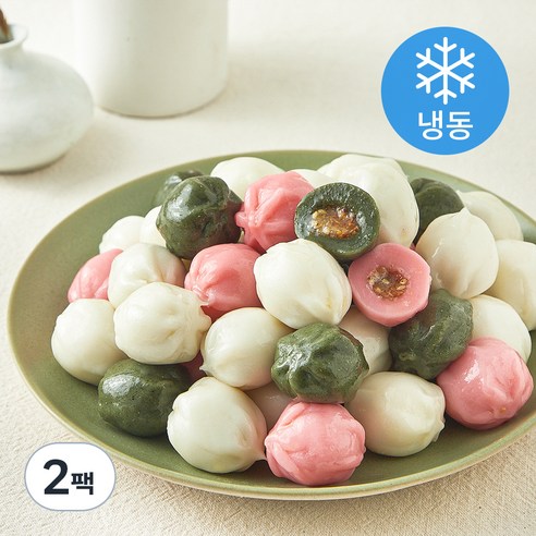 아리울떡공방 굳지않는 모듬 꿀떡 (냉동), 1.2kg, 2개