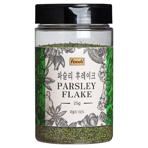 파슬리 후레이크, 25g, 1개
