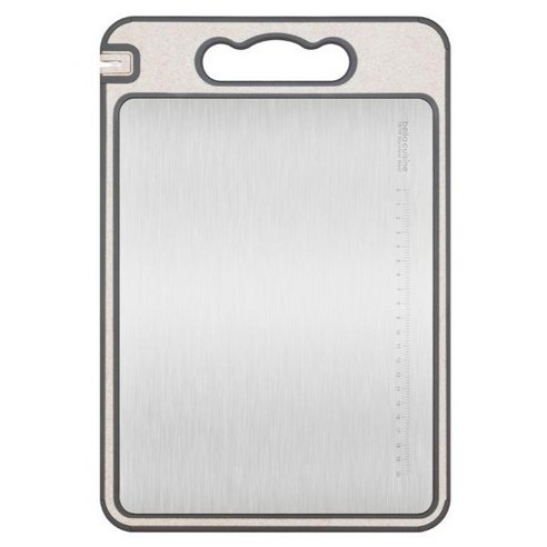 칼날의 예리함과 위생적인 조리의 조화, 벨라쿠진 스텐 칼갈이 양면 도마