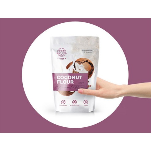 건강한 글루텐프리 식단의 시작, 키토라푸드 코코넛가루