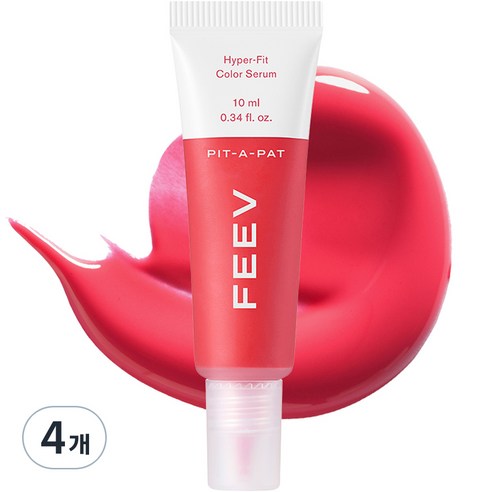 피브 컬러 세럼 블러셔 10ml, 피터패트, 4개