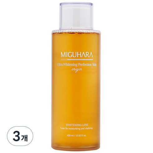 미구하라 울트라 화이트닝 퍼펙션 스킨 오리진, 1개, 400ml
