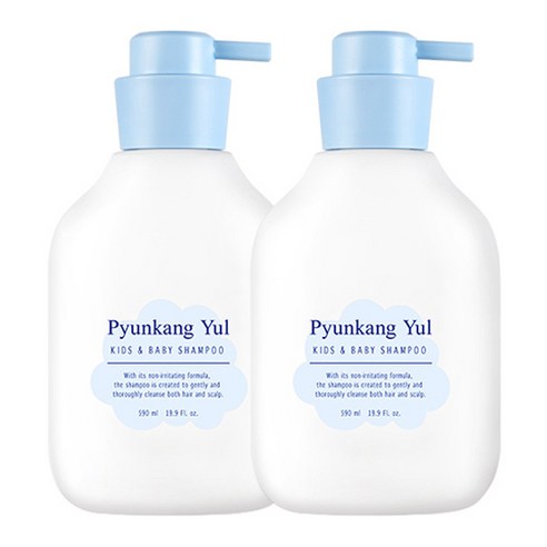 편강율 키즈 앤 베이비 샴푸 스위트허브, 590ml, 2개