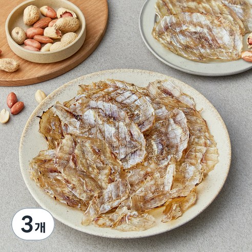 리프레쉬 국민간식 추억의 쥐치포, 120g, 3개