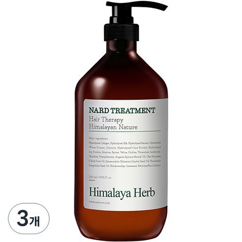 부케가르니 나드 트리트먼트 티트리로즈마리, 1000ml, 3개