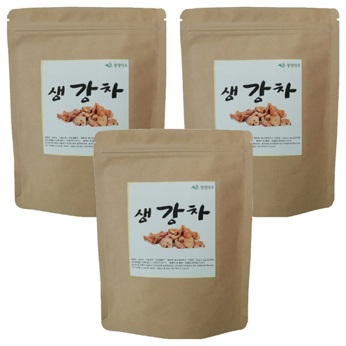 청명약초 생강차 티백 국내산, 1.2g, 20개입, 3개