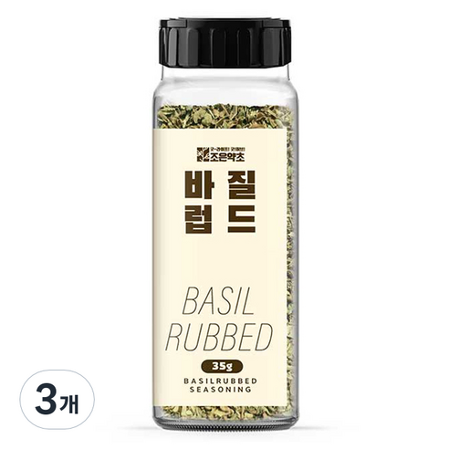 조은약초 바질 럽드, 35g, 3개